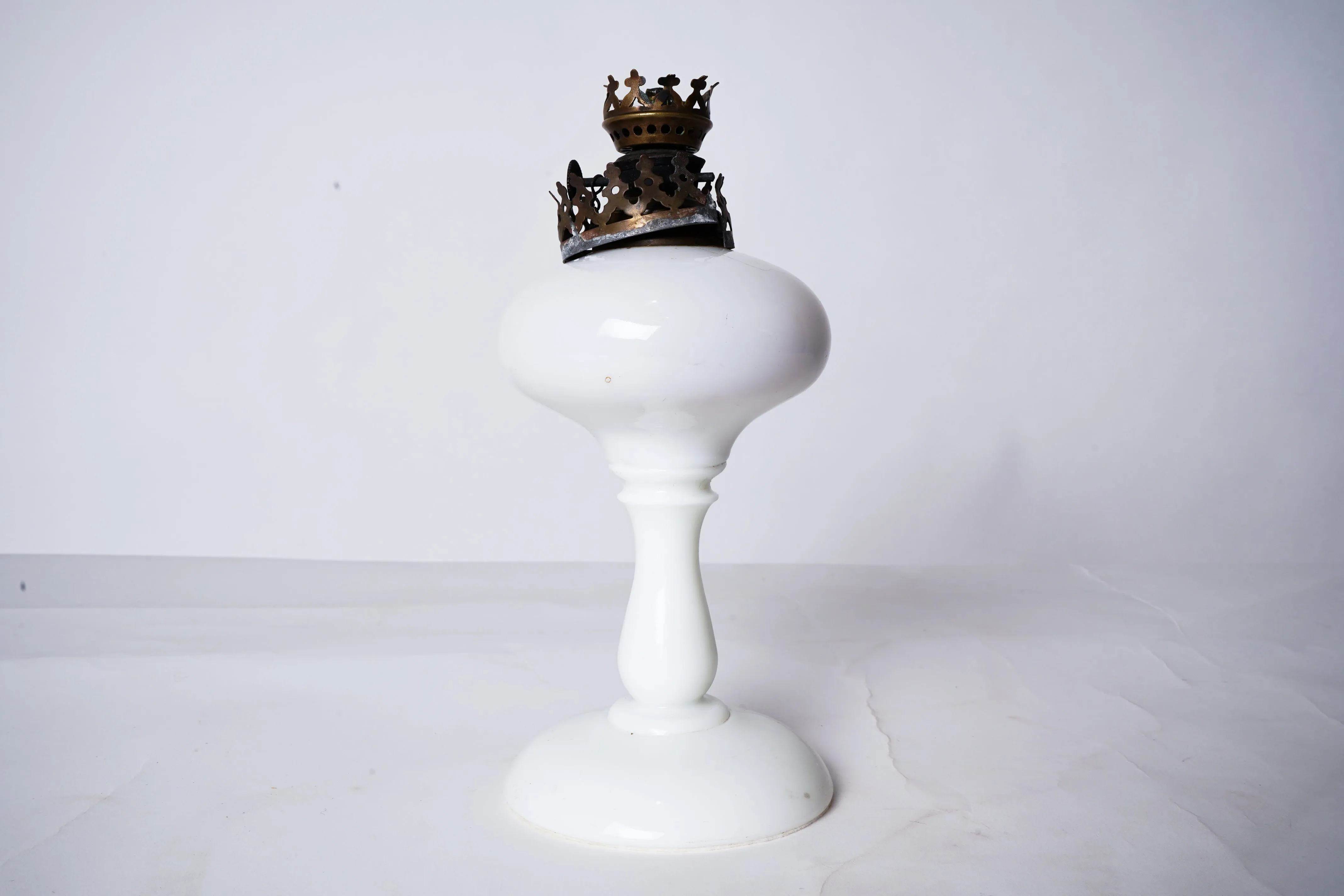 A  Ceramic Kerosene Table Lamp