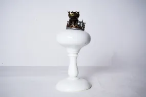 A  Ceramic Kerosene Table Lamp