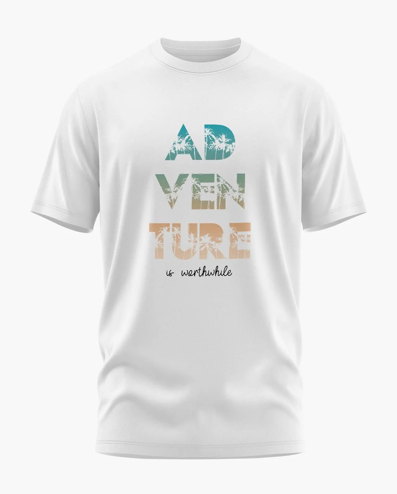 Adventure Is Worth While Signature LuxeSoft Cotton T-Shirt