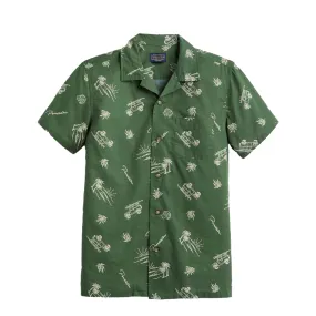 Aloha Shirt Dune Rider Olive