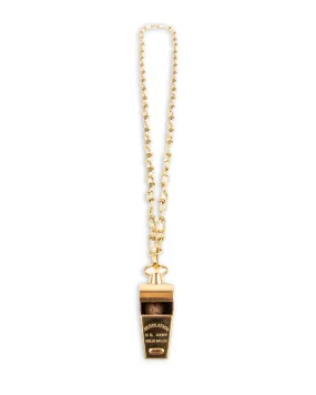 Aviator Whistle - Brass