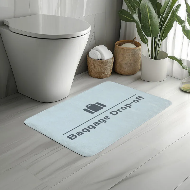 Baggage Drop Off - Bath Mat