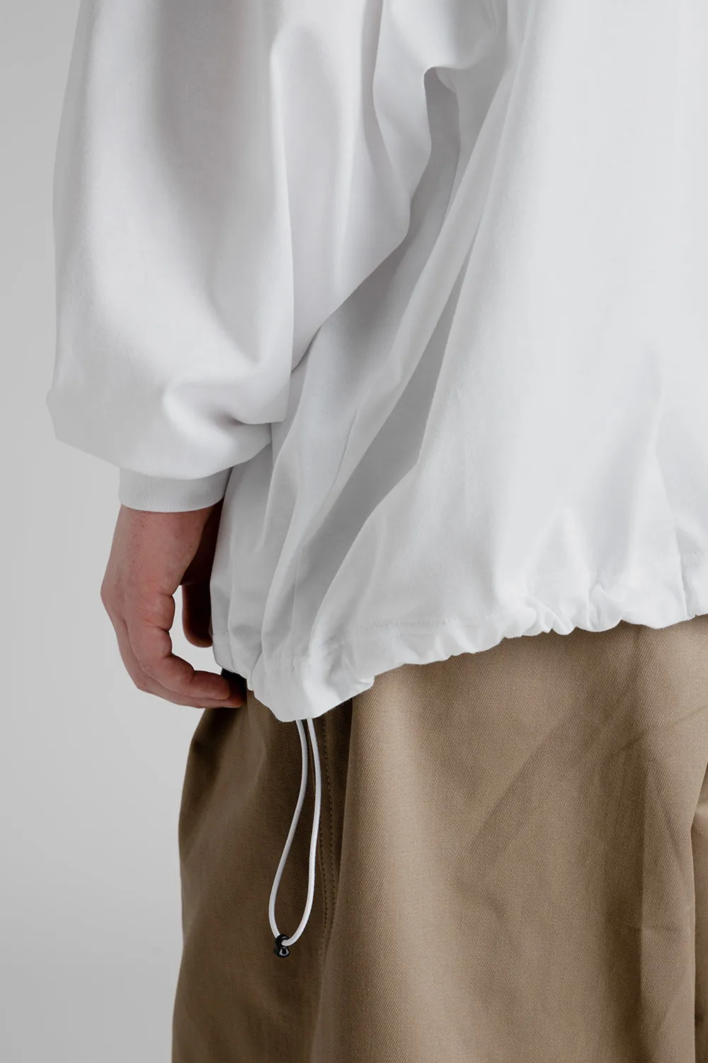 Balloon L/S T-Shirts - White