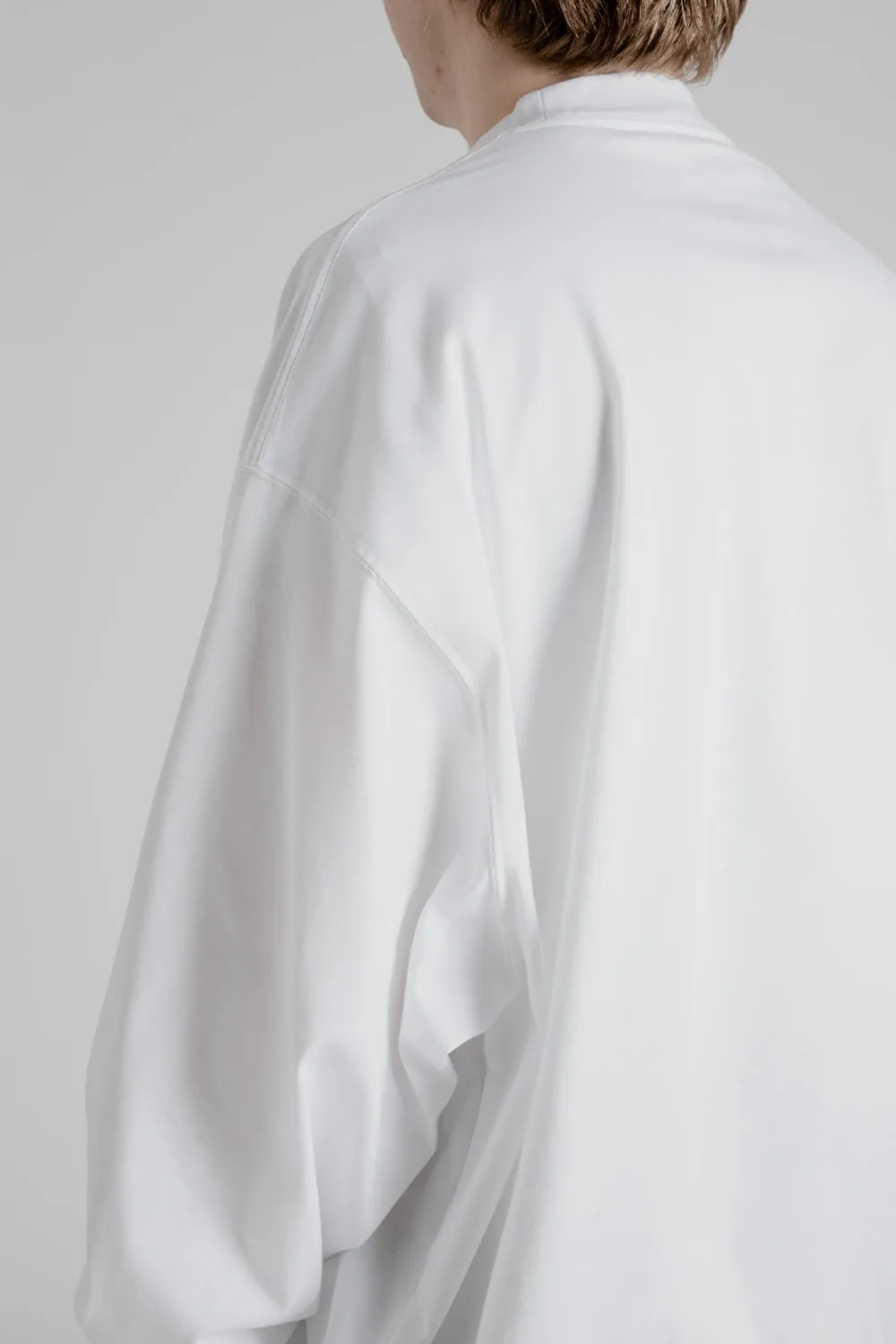 Balloon L/S T-Shirts - White