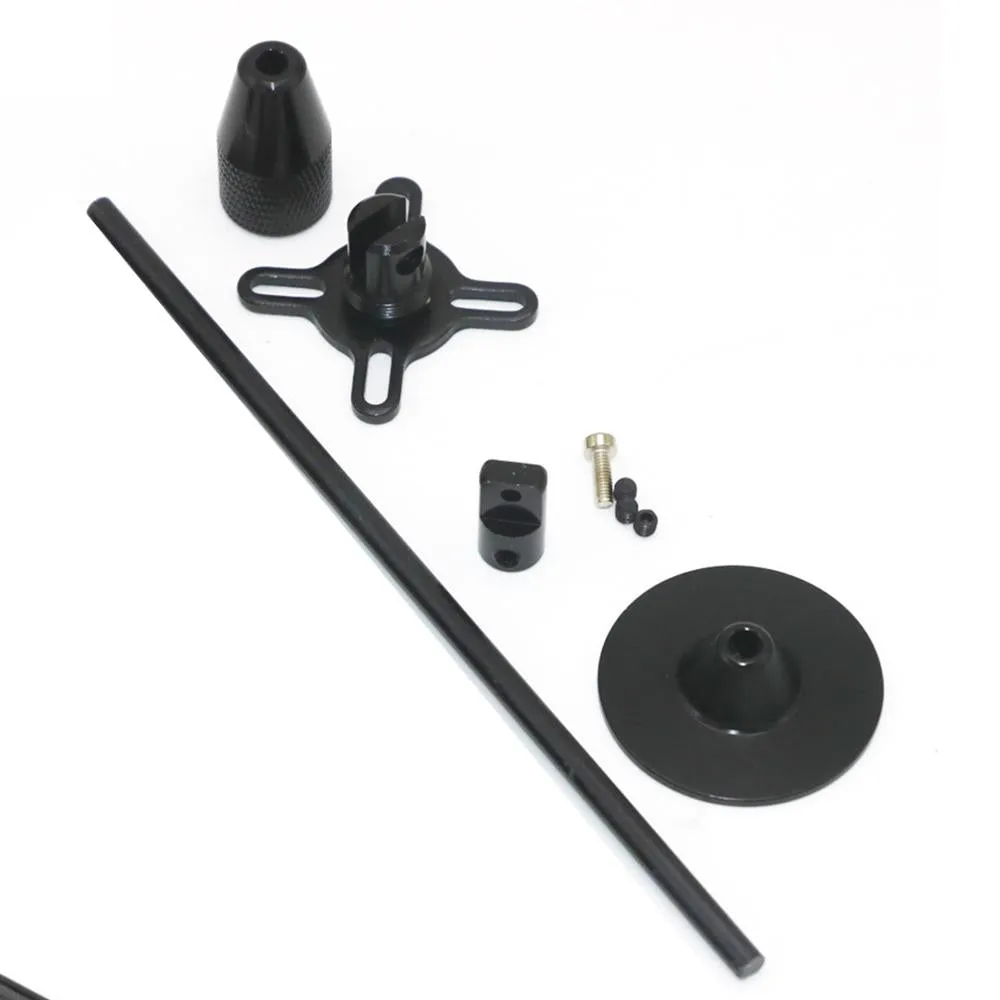Black 1 set of universal GPS Folding Antenna Mount Holder For DJI Quadcopter Multicopter