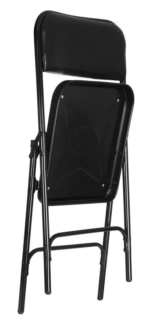 Clark Metal Folding Chair (Black)