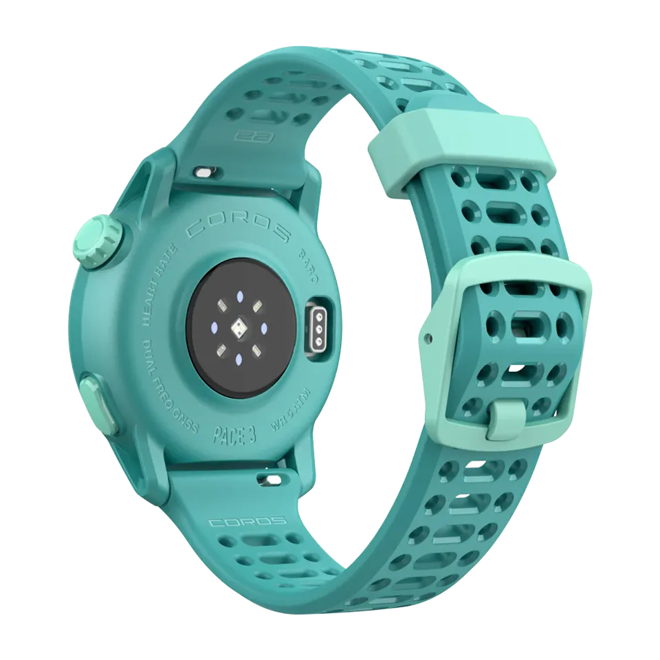 COROS PACE 3 Emerald/Silicone Band