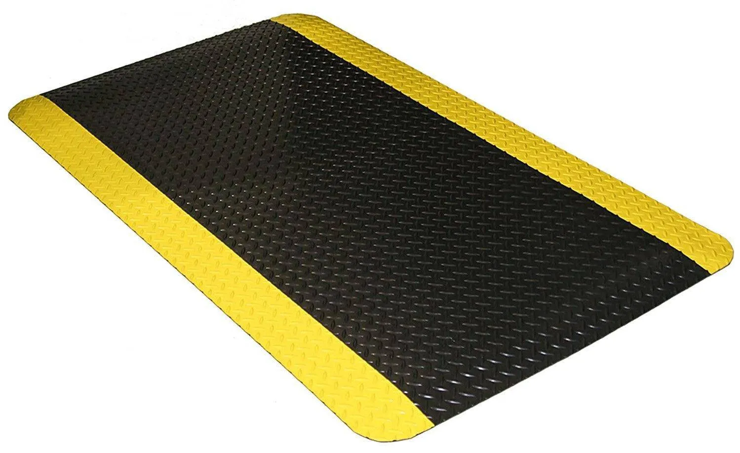 Dolphy Anti-Fatigue Mat 1500mm x 600mm Black & Yellow