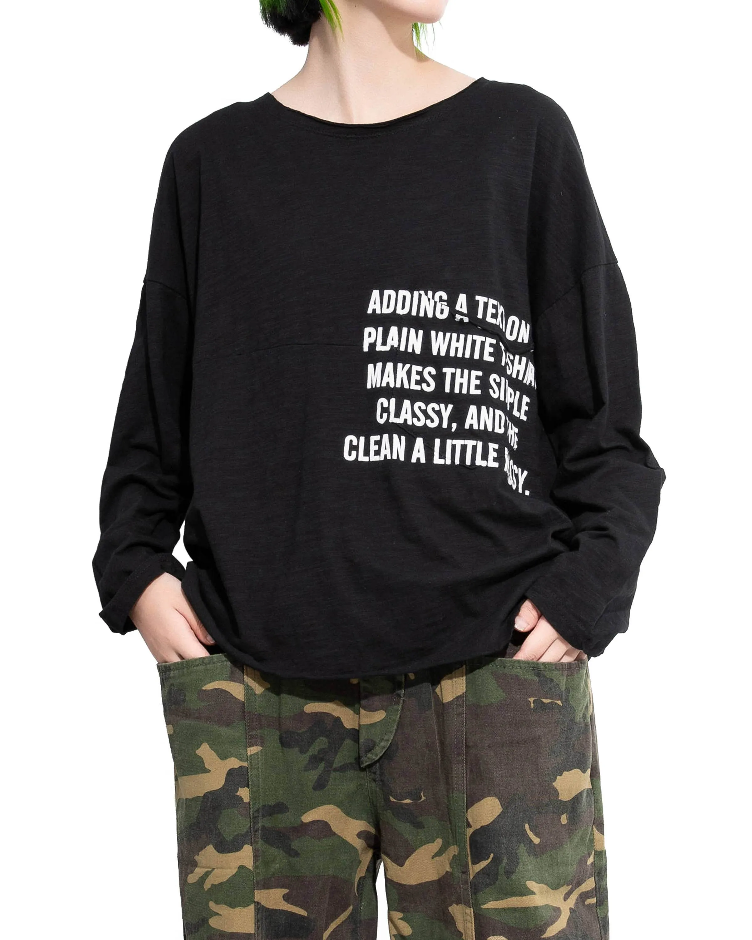 ellazhu Cotton Tshirt GY2530
