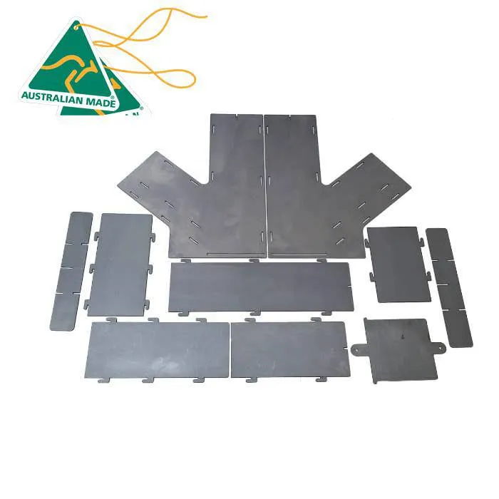 Ezy Rocket Stove - Flat Packed and Aussie Made