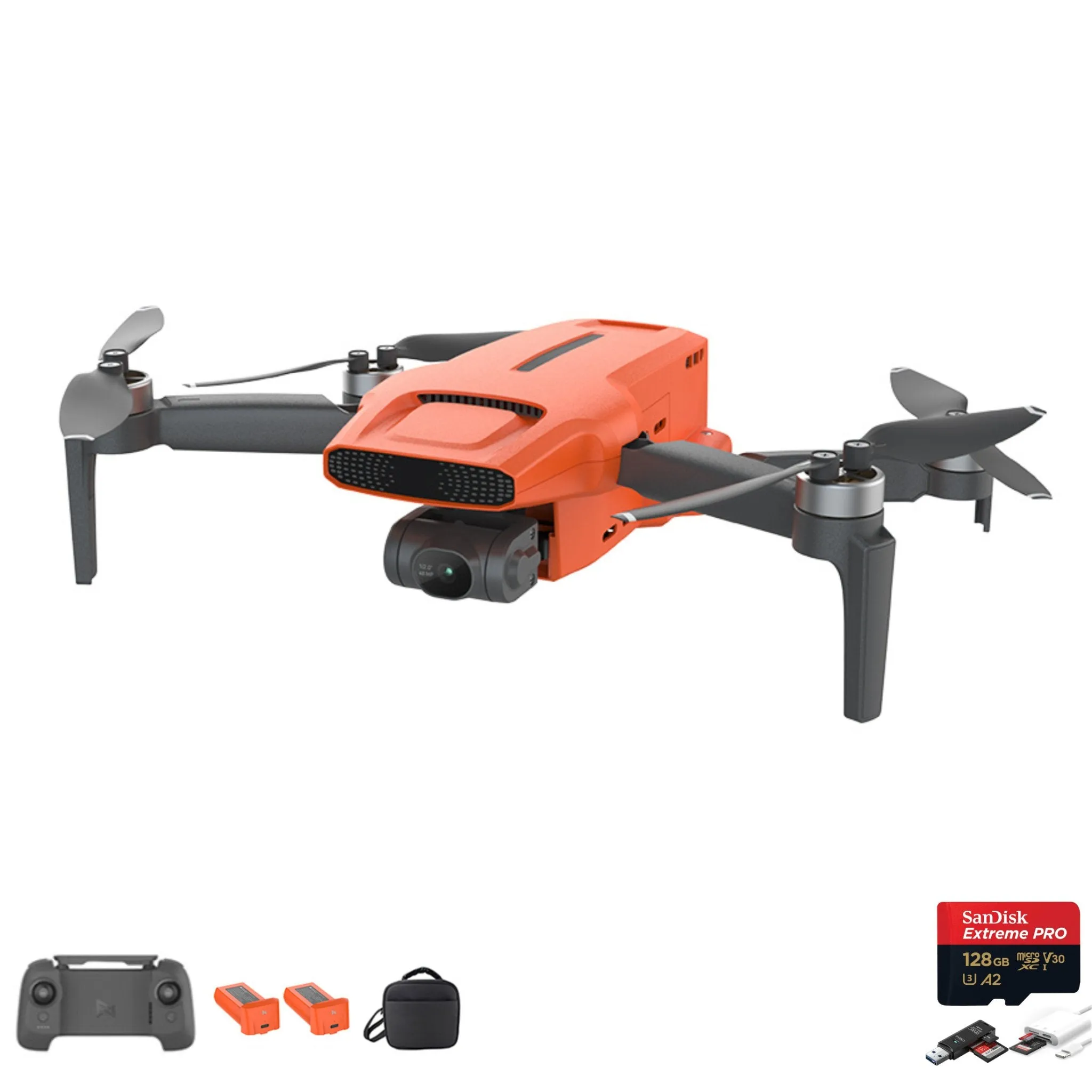 FIMI X8 MINI 3 Professional GPS Mini Drone | 9KM FPV With 4K 48MP 60fps 1/2″ CMOS Camera 3-axis Mechanical Gimbal 32mins | Under 250g | Two Batteries 128GB SanDisk Pro | TUTT