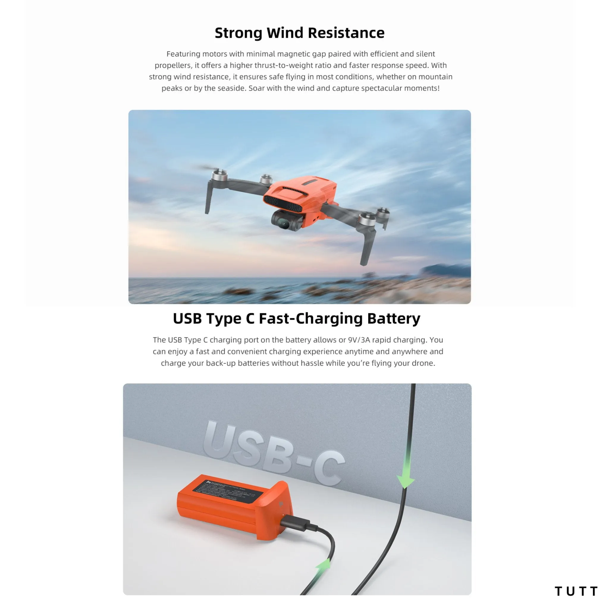 FIMI X8 MINI 3 Professional GPS Mini Drone | 9KM FPV With 4K 48MP 60fps 1/2″ CMOS Camera 3-axis Mechanical Gimbal 32mins | Under 250g | Two Batteries 128GB SanDisk Pro | TUTT