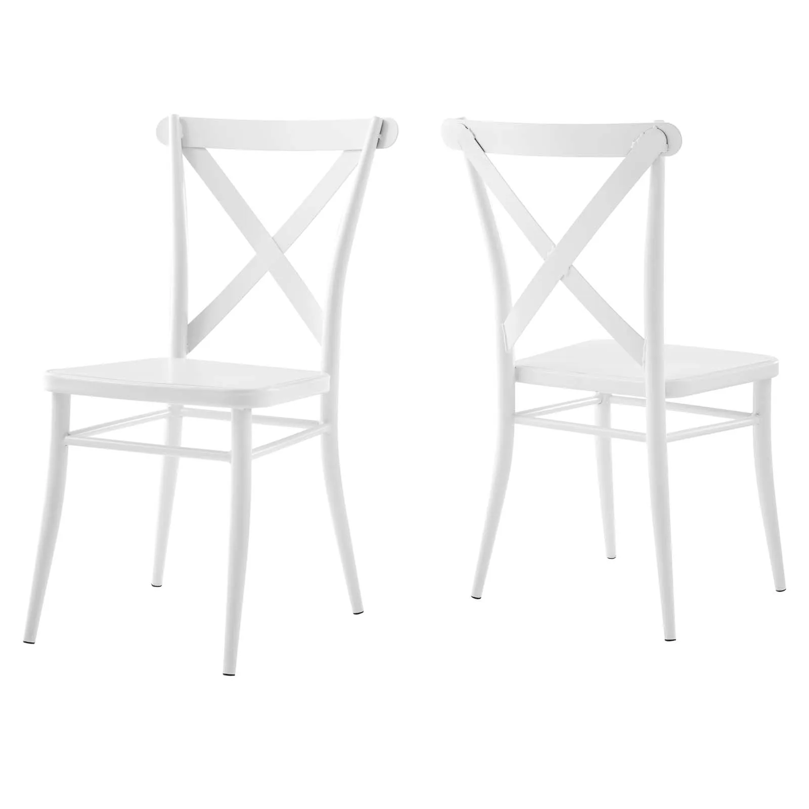 Gear Metal Dining Chairs - Set of 2