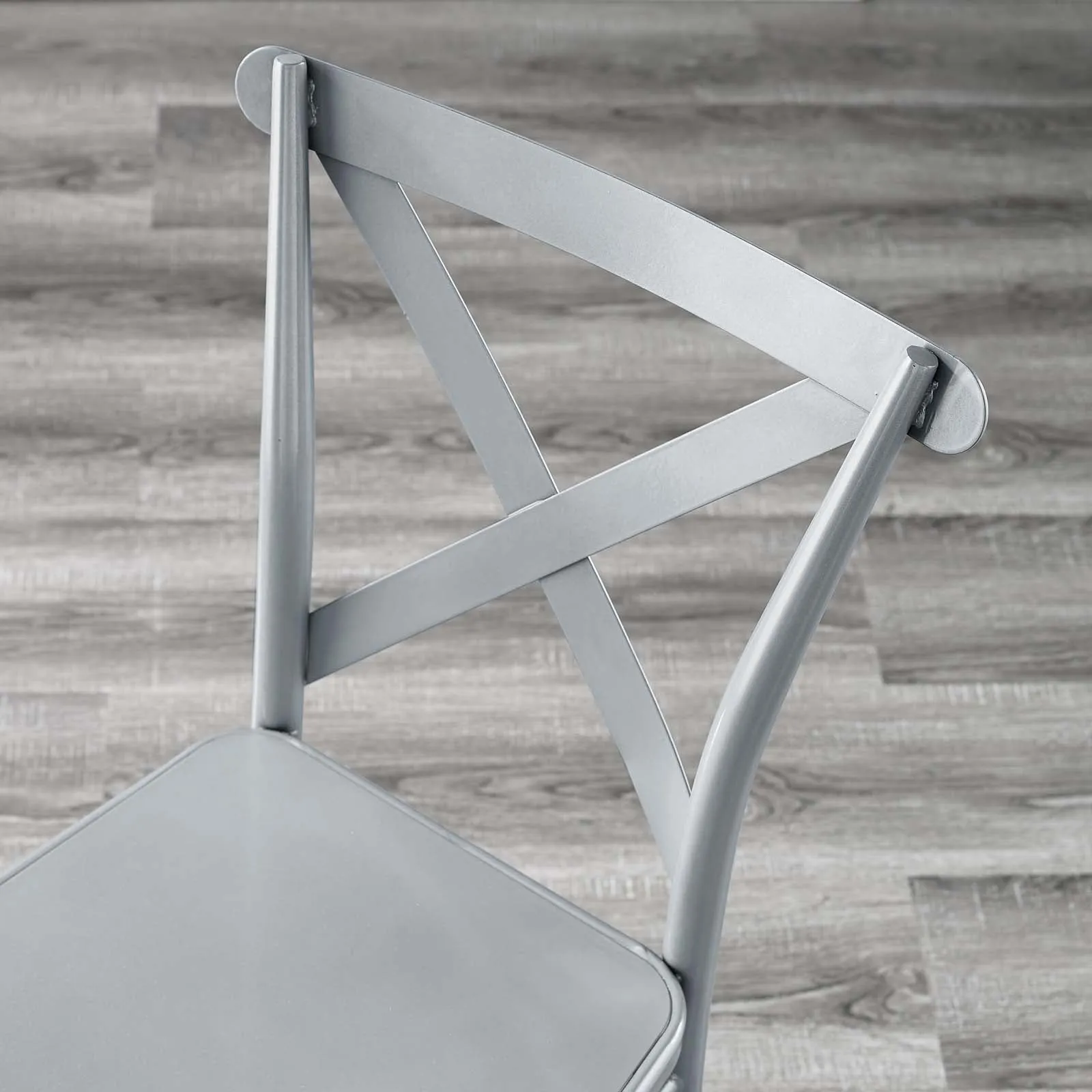 Gear Metal Dining Chairs - Set of 2