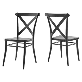 Gear Metal Dining Chairs - Set of 2