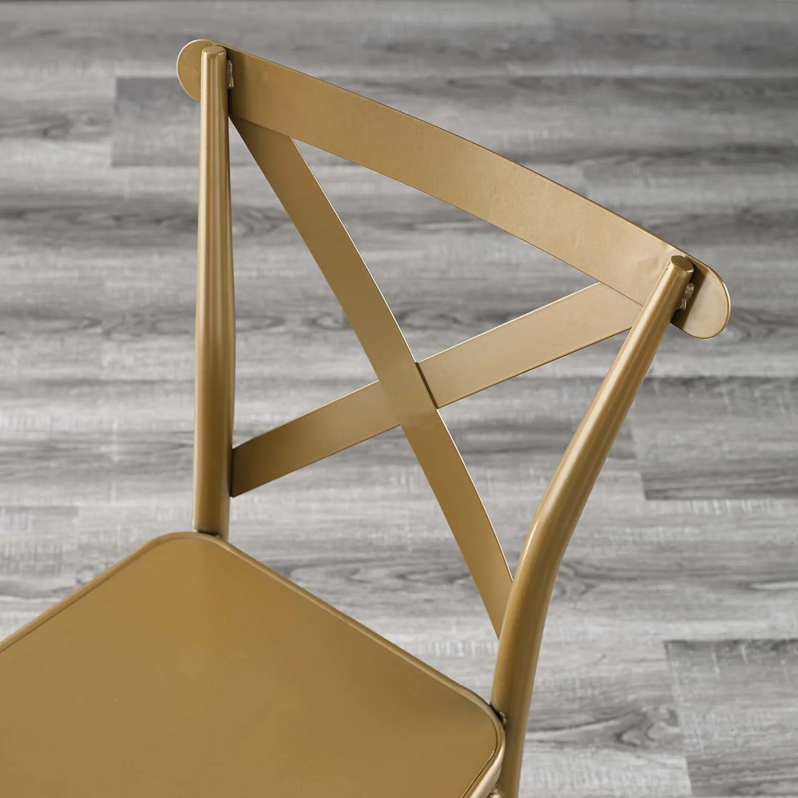 Gear Metal Dining Chairs - Set of 2