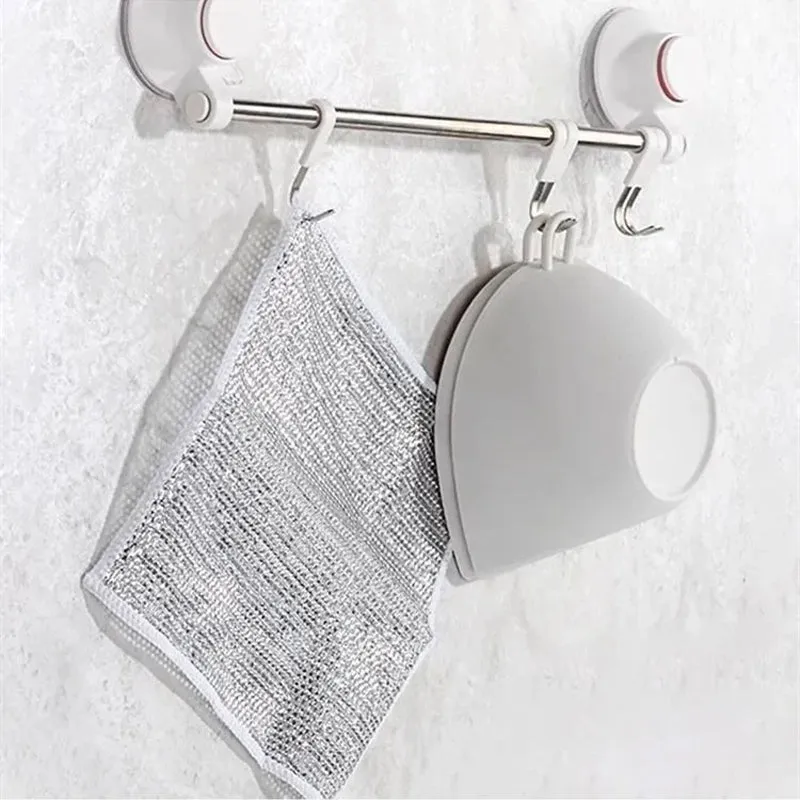 🔥Ivyever Craziest Deals Ever!!——Multipurpose Wire Dishwashing Rags for Wet and Dry(3 PCS)