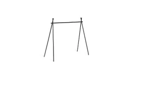 Large Aluminum Alloy Foldable Camping Storage Rack