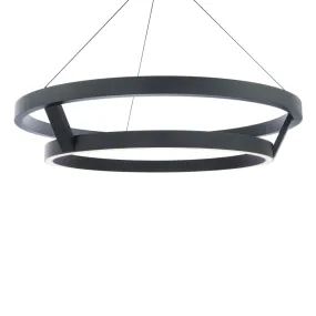 LED Chandelier from the Imperial Collection in Black Finish by Modern Forms