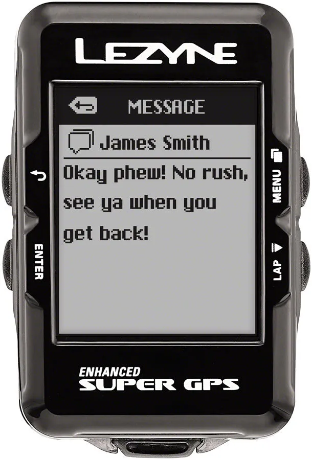 Lezyne Super GPS Bike Computer