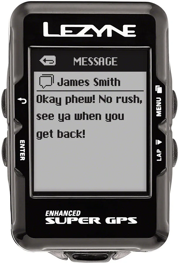 Lezyne Super GPS Bike Computer