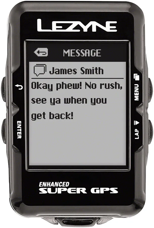 Lezyne Super GPS Bike Computer