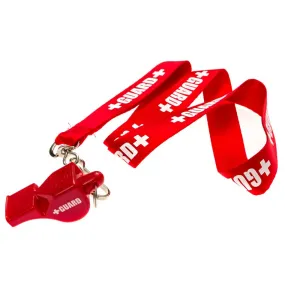Lifeguard Lanyard Whistle w/ Print