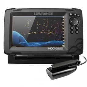 Lowrance Hook Reveal 7x Colour Fishfinder/GPS with Splitshot Transducer - P/N 000-15514-001