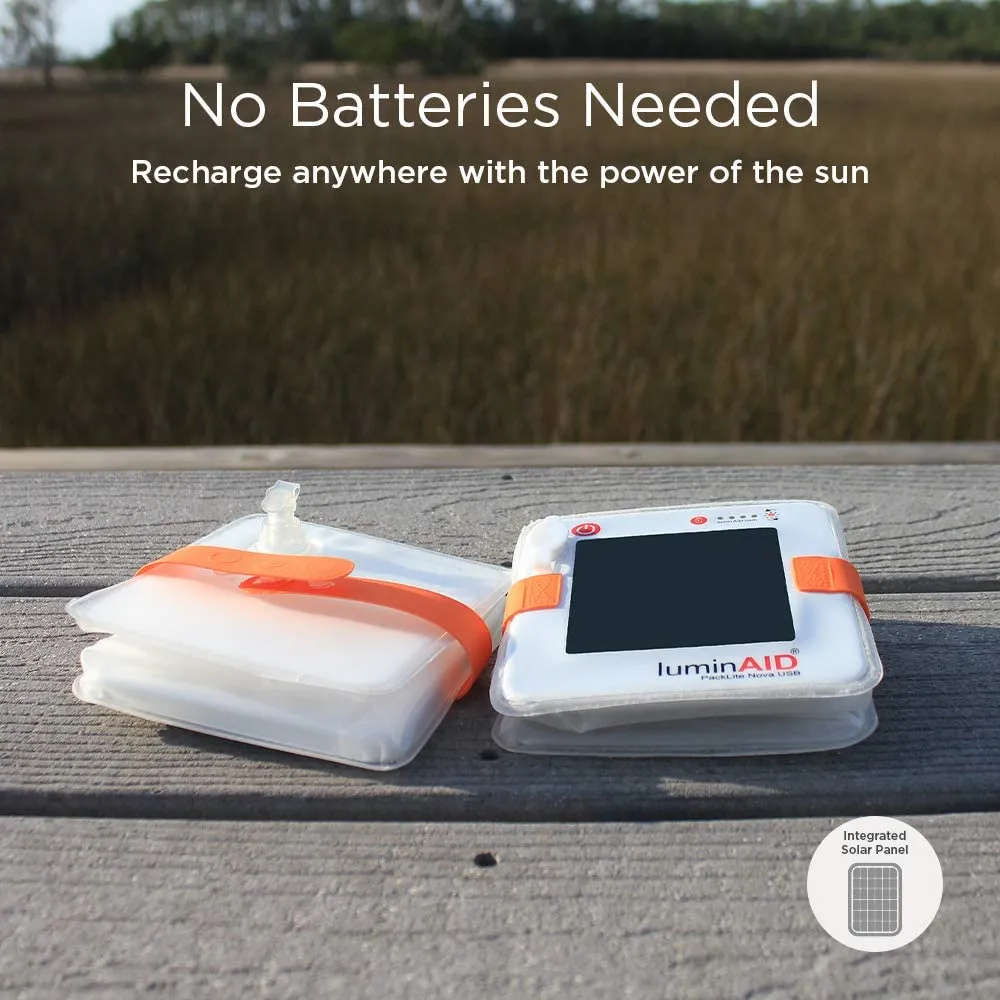 Luminaid Solar Inflatable Lanterns | Great for Camping, Hurricane Emergency Kits and Travel | as Seen on Shark Tank