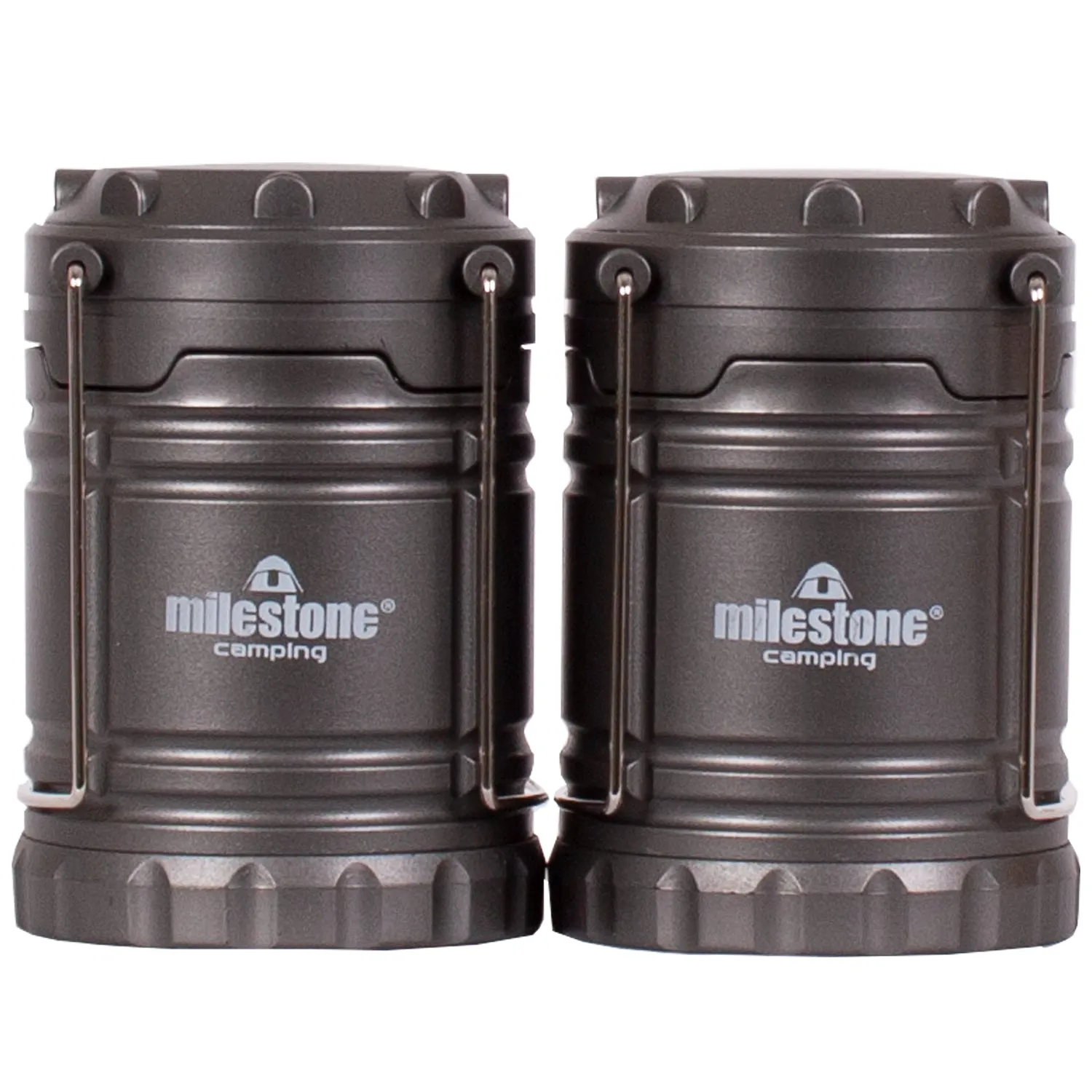 Milestone Ultra Bright COB Waterproof Lanterns 2 Pack