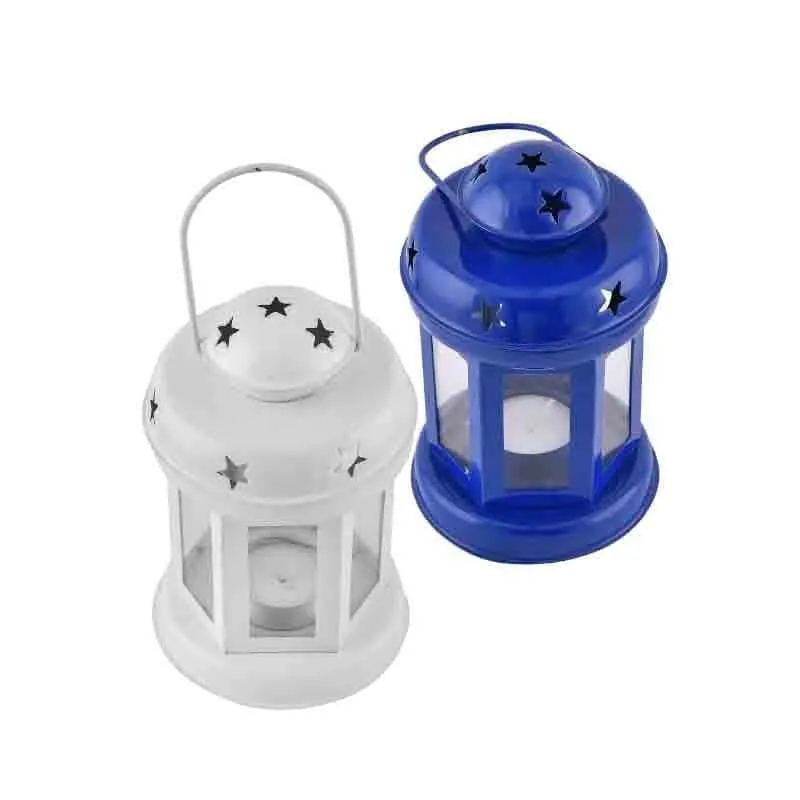 Old School Lantern - Set Of Two