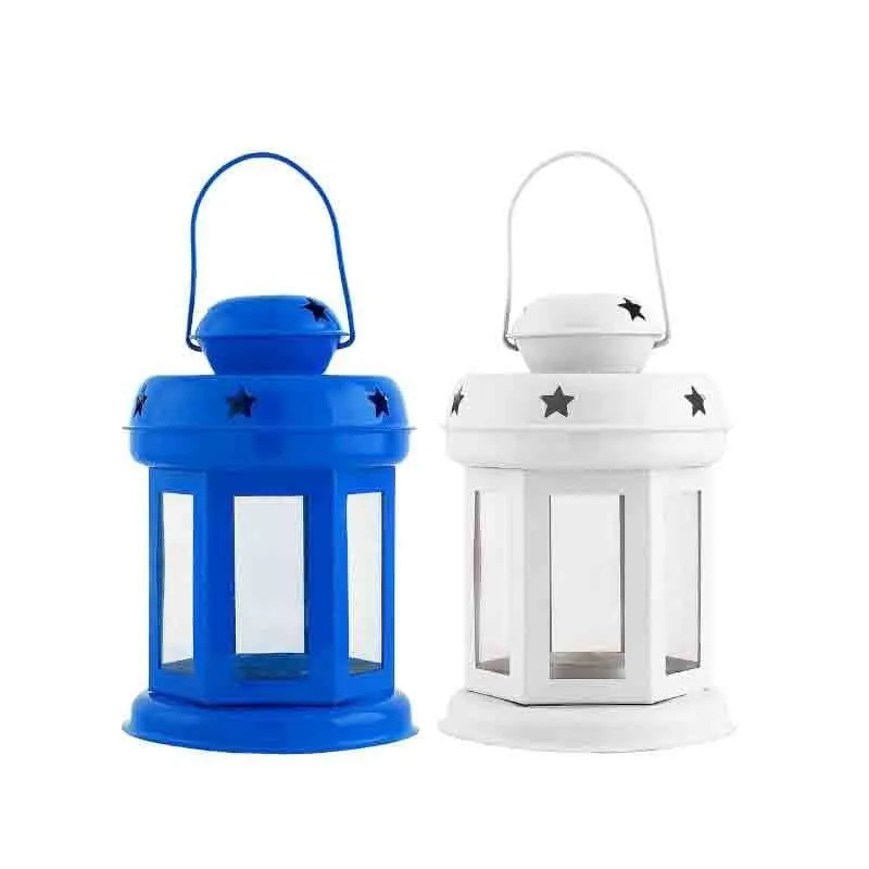 Old School Lantern - Set Of Two