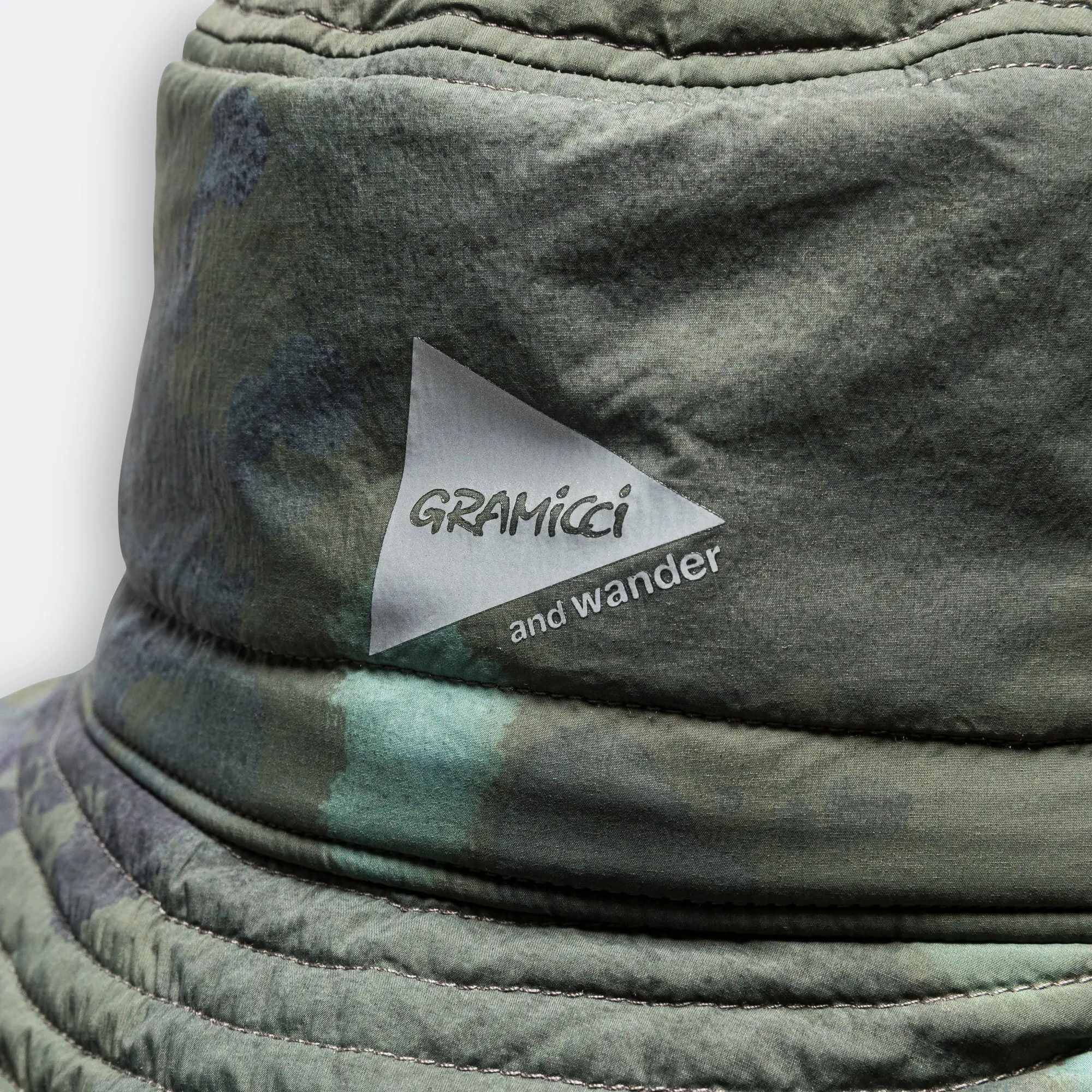 Padded Hat x and wander - Camo
