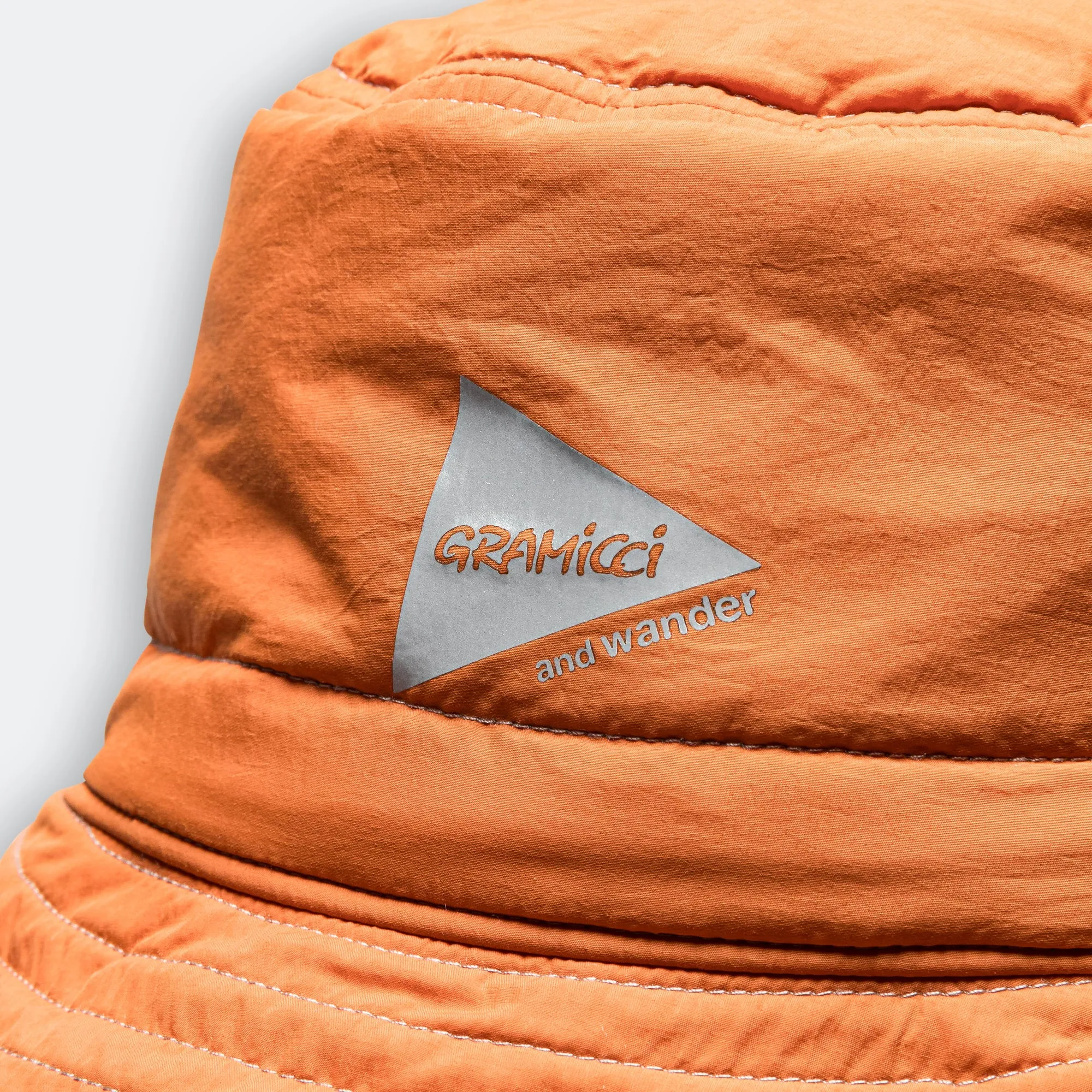 Padded Hat x and wander - Orange