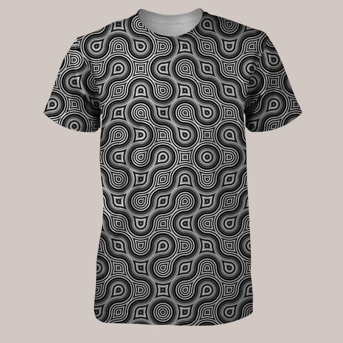 Psychedelic Shirt (UV/RGB, Eco-Friendly, Unisex) | THUMBPRINT