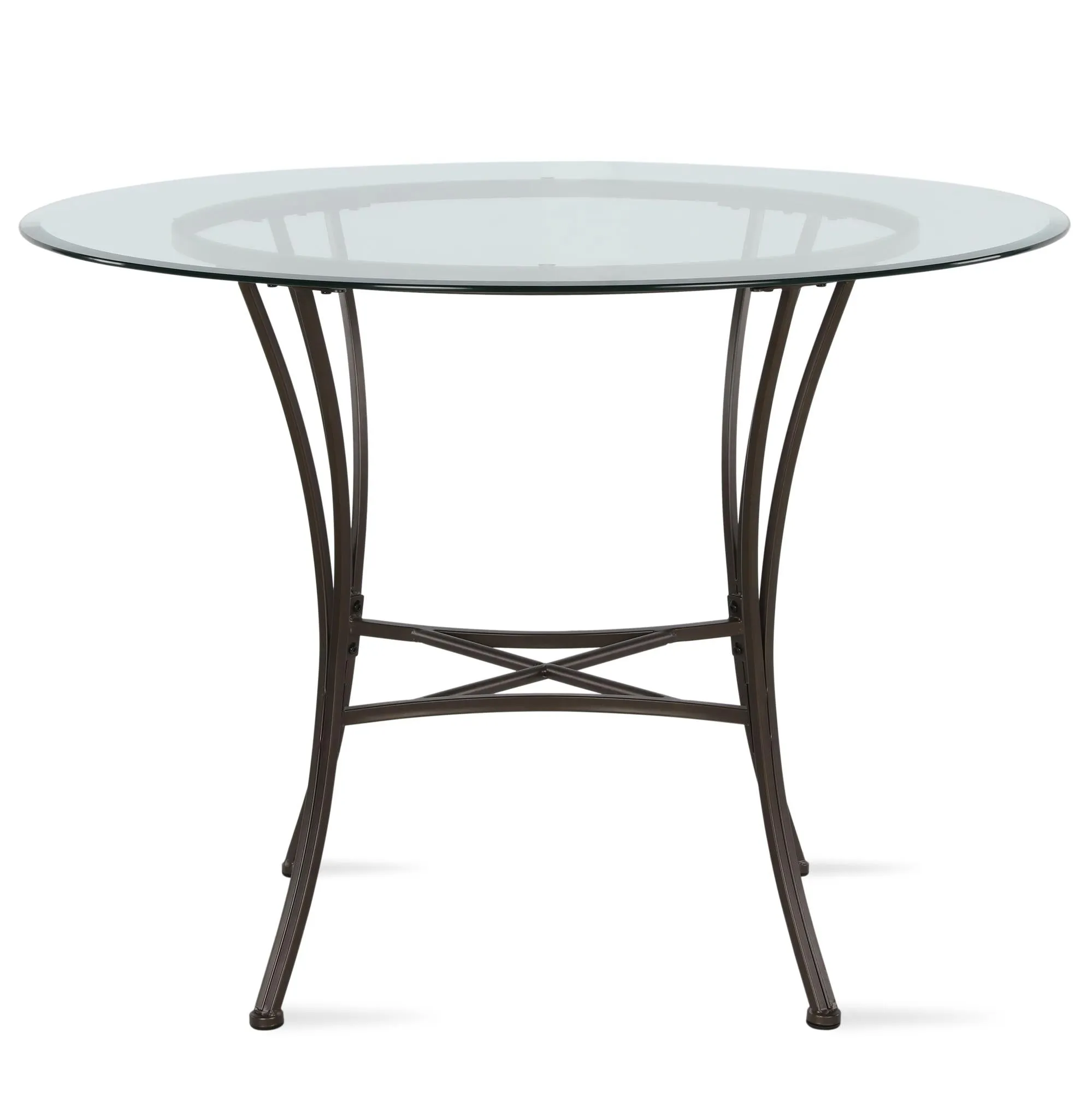 Snowdon 5-Piece Glass Top Dining Set