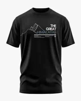 THE GREAT HIMALAYAS Signature LuxeSoft Cotton T-Shirt