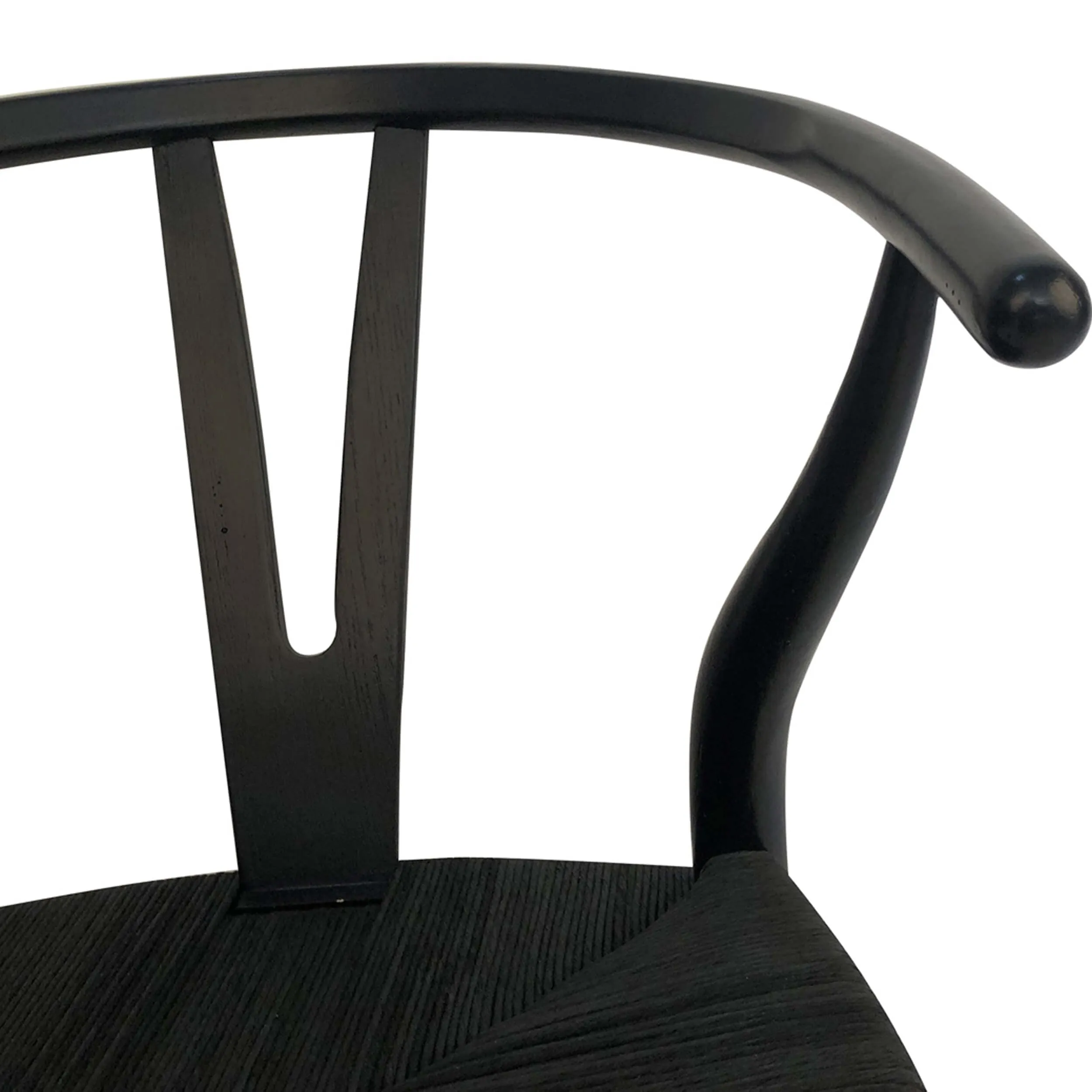 Ventana Dining Chair, Black, Set of 2
