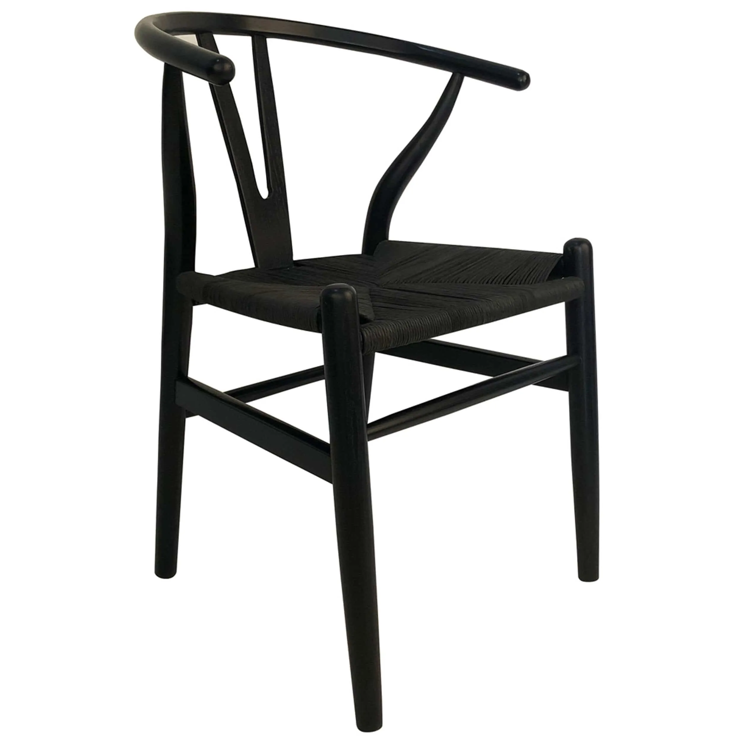 Ventana Dining Chair, Black, Set of 2