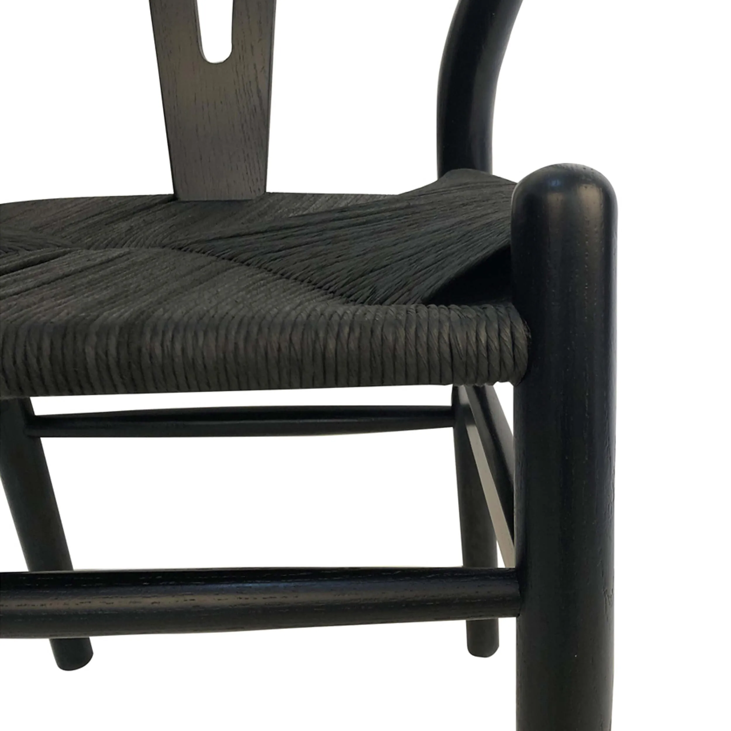 Ventana Dining Chair, Black, Set of 2