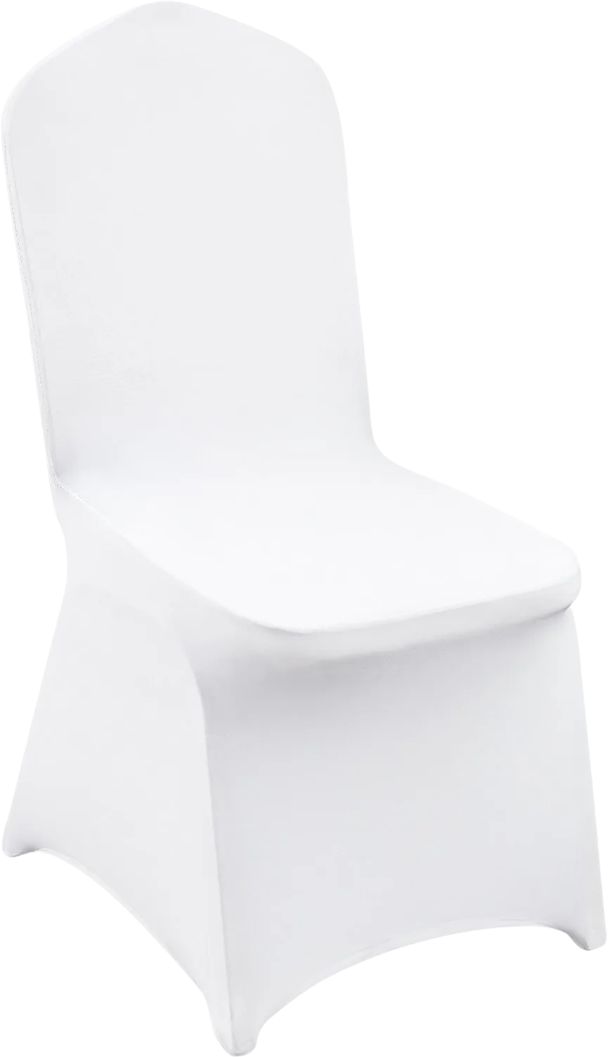 Vevor Universal Fitted Chair Covers Stretch Spandex 150pcs White New