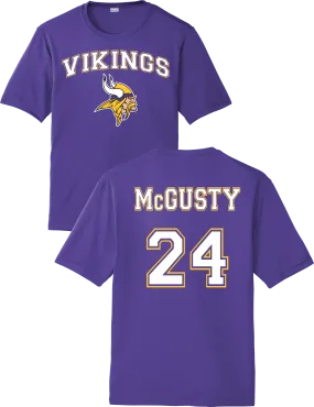 Vikings Personalized Dri FIt Shirts